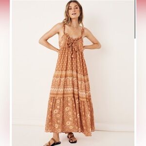 Spell Utopia Strappy Sundress - Cinnamon - small